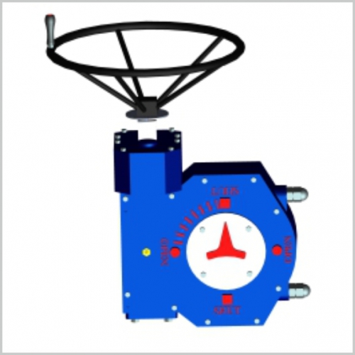 WQT系列部分回转型阀门手动装置