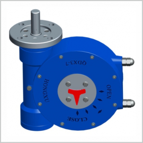 QDX3-D-F系列部分回转型阀门电动装置